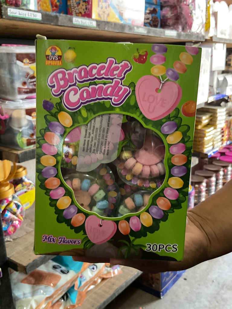 BRAZALETE  CANDY VERDE DVS 1X12X48