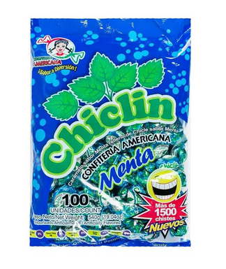 CHICLIN MENTA 1X12X100