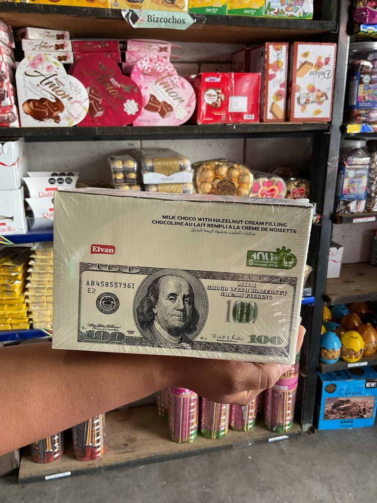 CHOCOLATE DOLLAR ELVAN 1X6X12