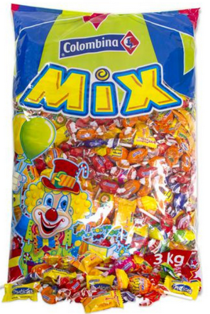 COLOMBINA PIÑATERO MIX 3KG 1X6X3KG