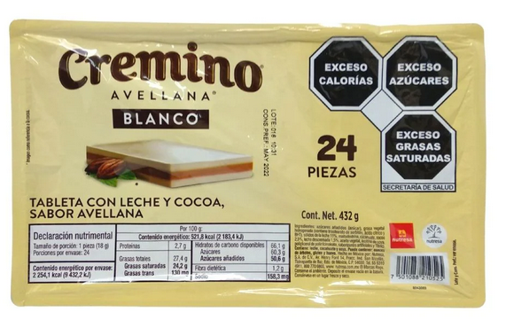 CREMINO BLANCO 1X16X24