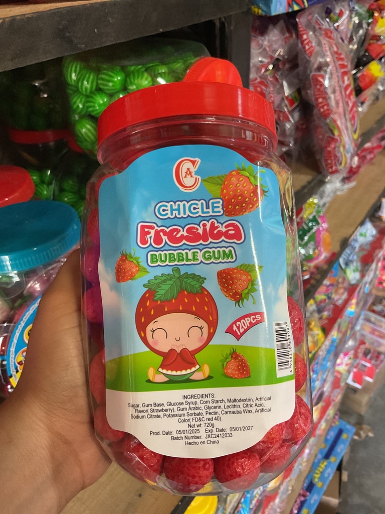 CHICLE FRESITA CA 1X12X120