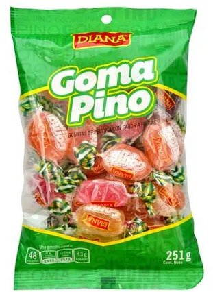 GOMA PINO 1X1X48