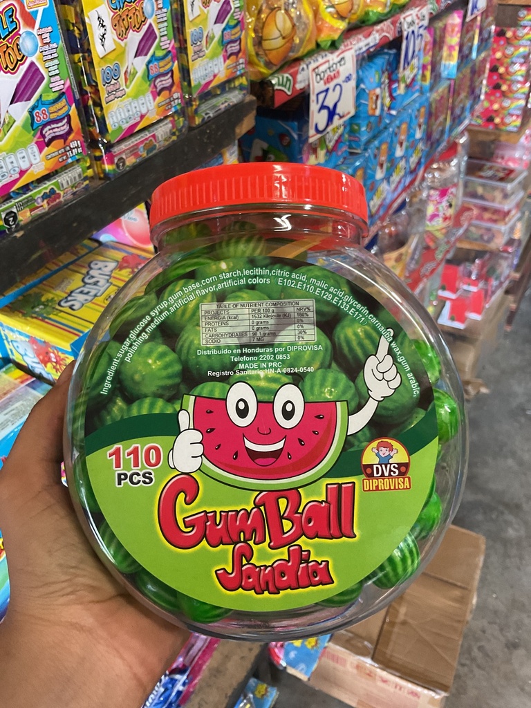 GUMBALL SANDIA 1X12X110