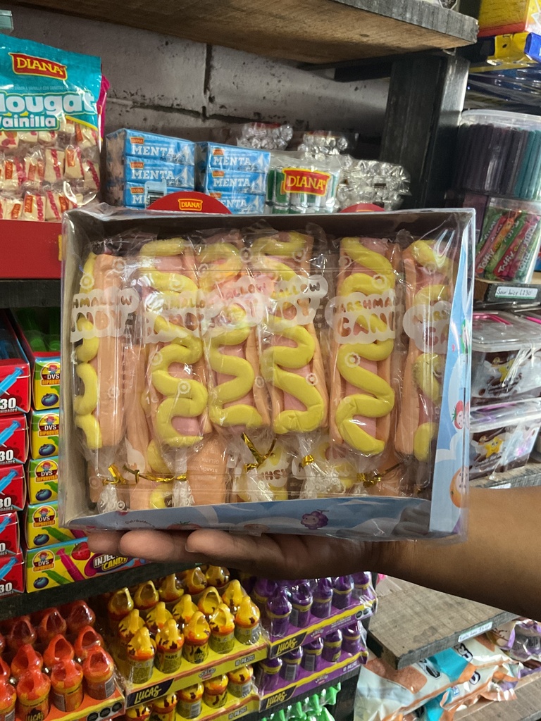 HOTDOG MARSMALLOW CAJITA 1X24X30