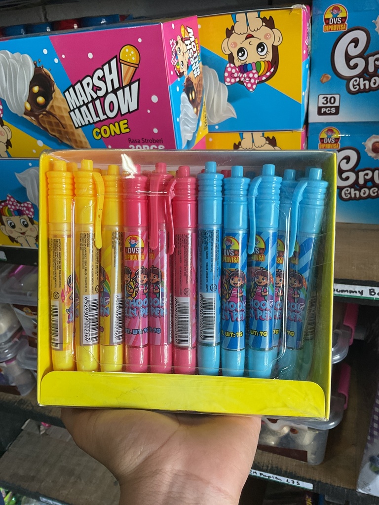 SCHOOL JELLY PEN 1X24X30