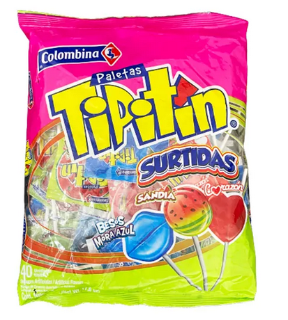 PALETA TIPITIN SURTIDA GRANDE 1X15X40