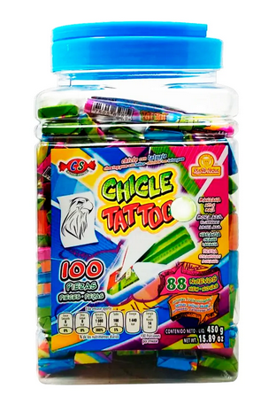 TATTOO LAS DELICIAS BOTE 1X24X100