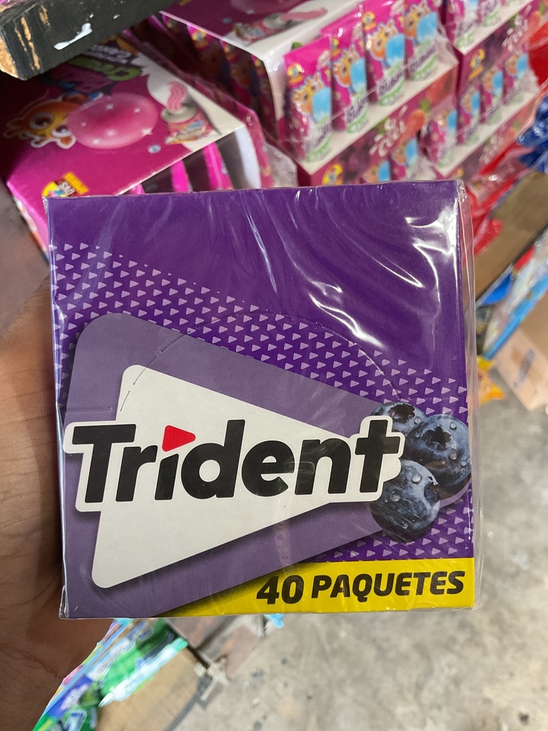 TRIDENT MACRO 4S MORADO 1X40X40