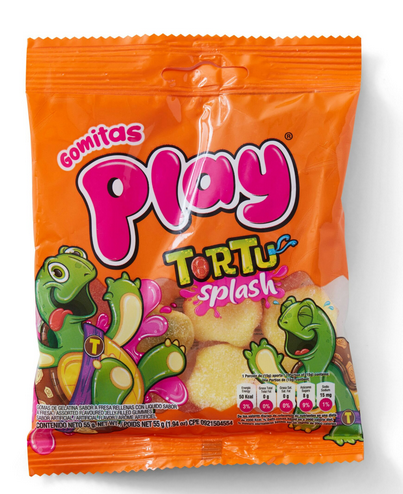 GOMITAS PLAY TORTUGA 1X24X56g
