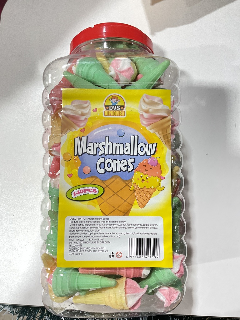 CONO MARHMELLOW DVS 1X8X140