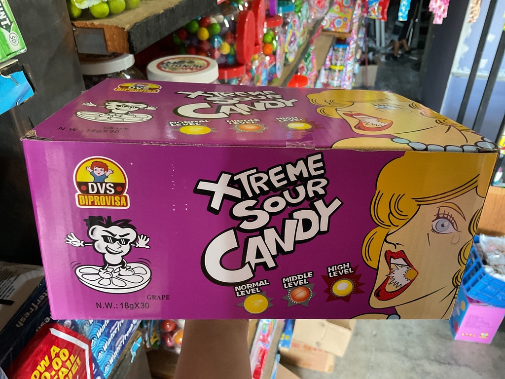XTREME SOUR CANDY MORADO 1X12X30