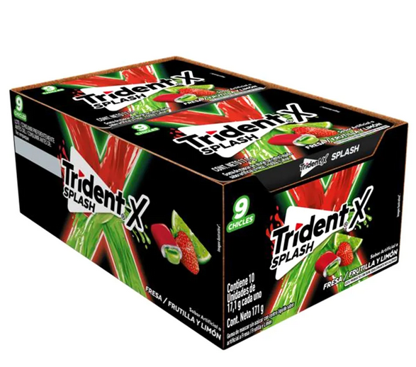 TRIDENT X SPLASH STRAWBERRY 1X18X8