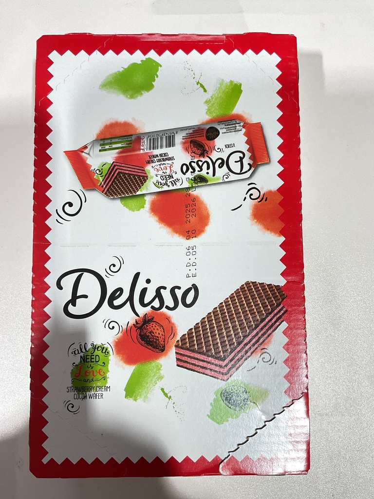 DELISSO PEQUEÑO FRESA 1X6X24 