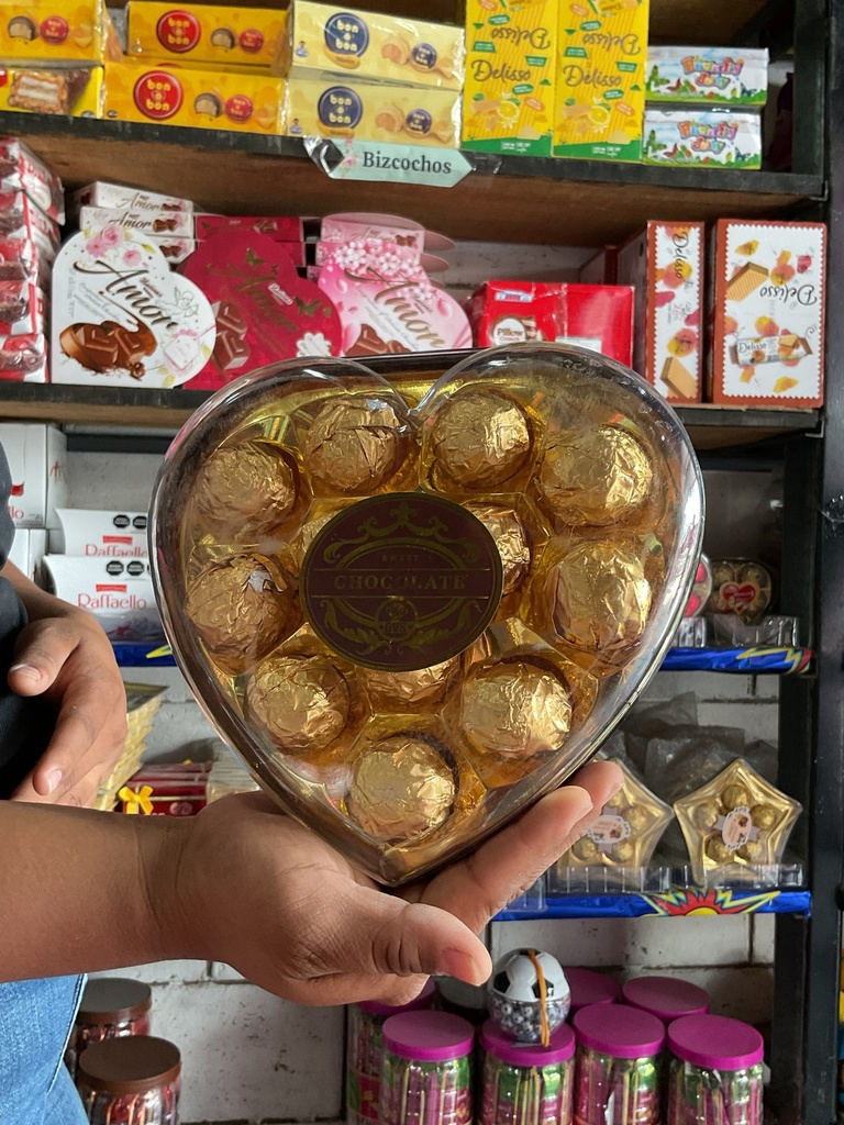 Chocolate DVS Corazon de 12