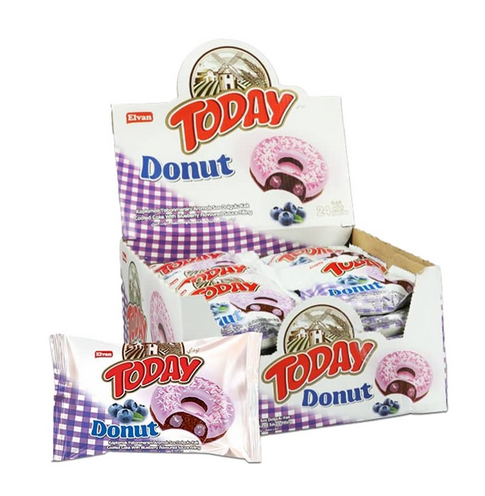 Bizcocho Today Dona Blueberry 1X6X24