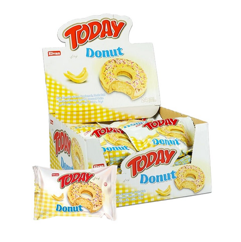 BIZCOCHO TODAY DONUT BANANA 1X6X24