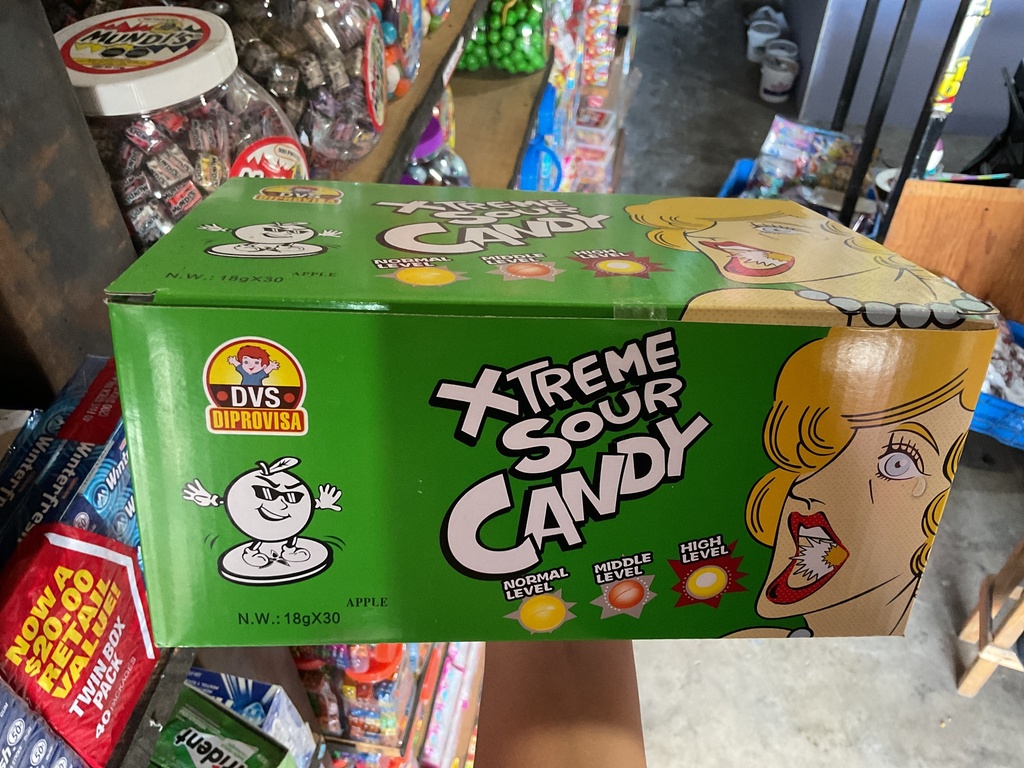 XTREME SOUR CANDY VERDE