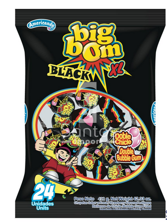 BIGBOM XL DOBLE CHICLE BLACK 1X14X48