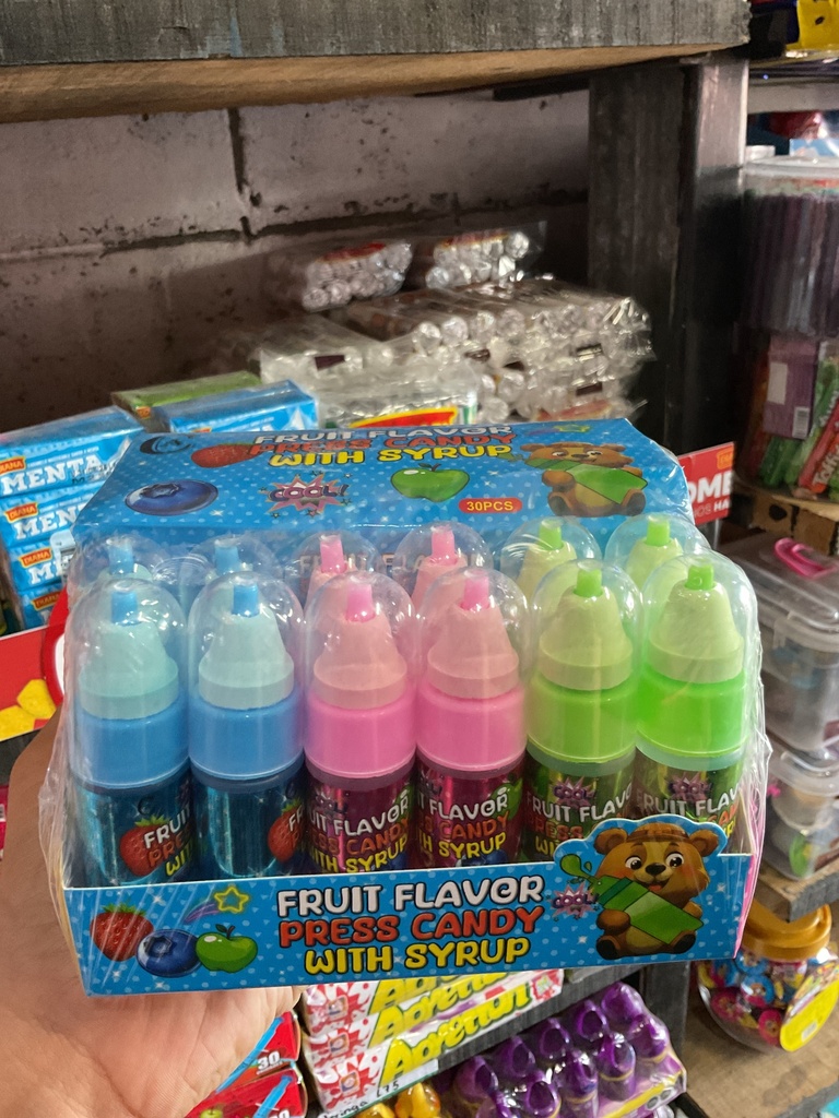FRUIT FLAVOR PRESS CANDY C.A 1X24X30