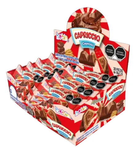 CAPRICCIO CREMOSO CHOCOLATE 1X12X30 