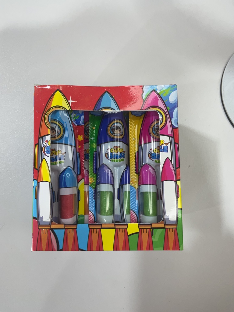 COHETE GOMA DE MASCAR 1X24X30