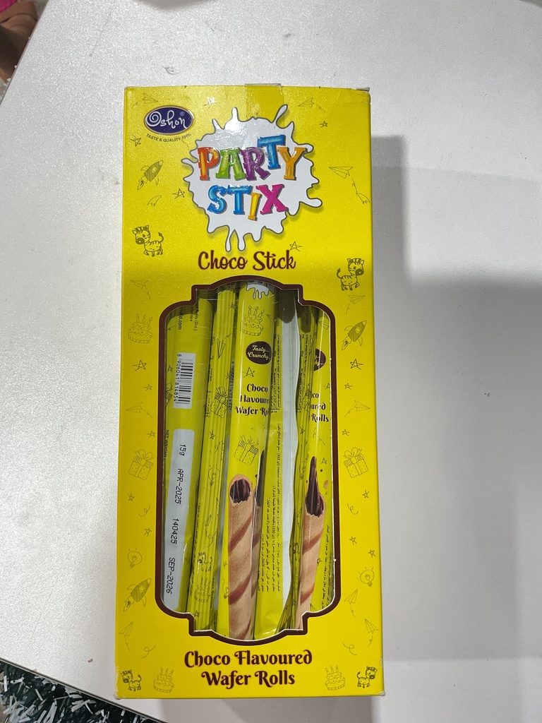 PARTY STIX CHOCOLATE DIREM 1X20X30